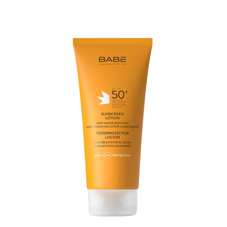 Fotoprotector Loción SPF 50+. 200 ml. - BABE