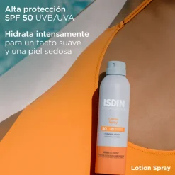 Fotoprotector Lotion Spray SPF50, 250 ml. - Isdin