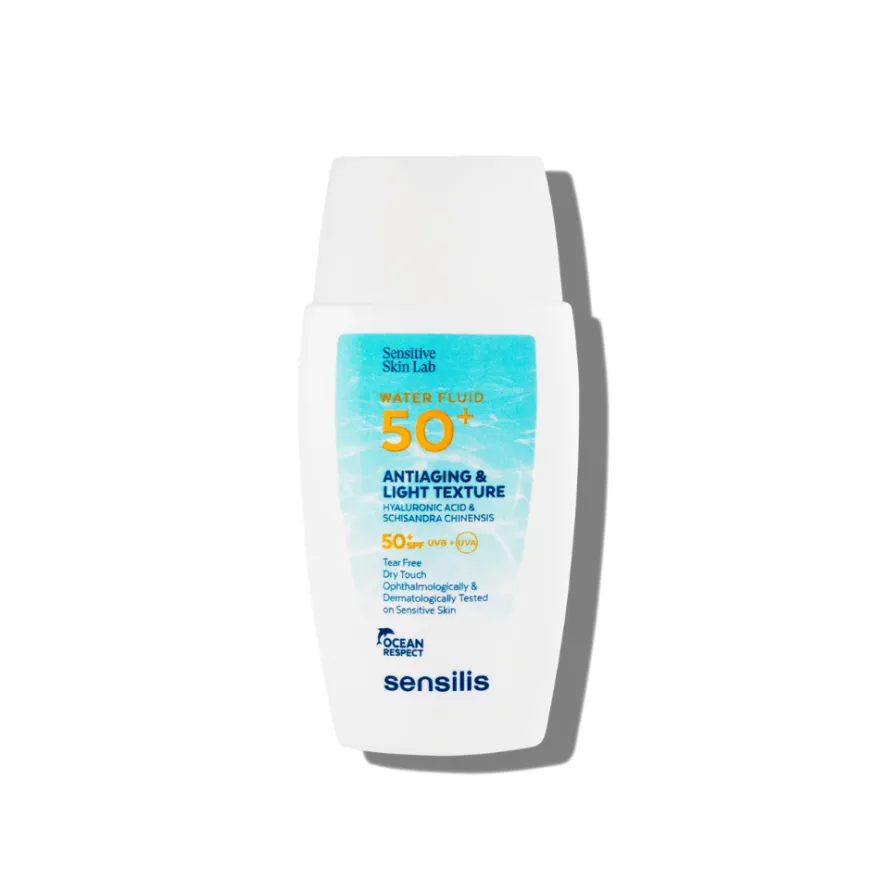 Fotoprotector Water Fluid 50+, 40 ml. - Sensilis