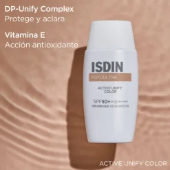Fotoultra Active Unify COLOR SPF 50+, 50ml. - Isdin