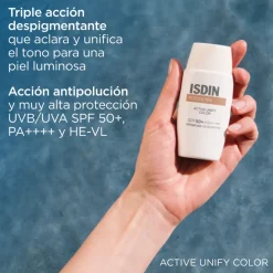 Fotoultra Active Unify COLOR SPF 50+, 50ml. - Isdin