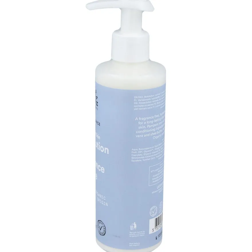 Fragance Free Locion Corporal 245ml. Eco Vegan - Urtekram