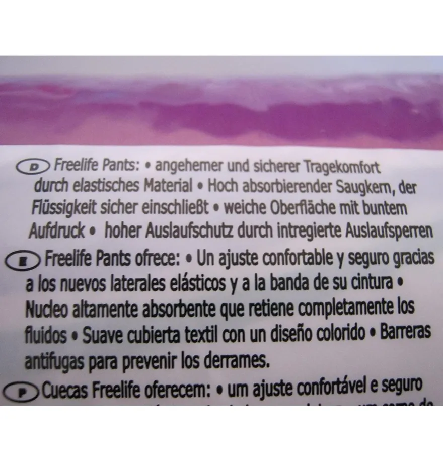 Freelife Bebecash Pañal Infantil Pants (+18 Kg Xl 22 U)
