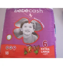 Freelife Bebecash Pañal Infantil Pants (+18 Kg Xl 22 U)