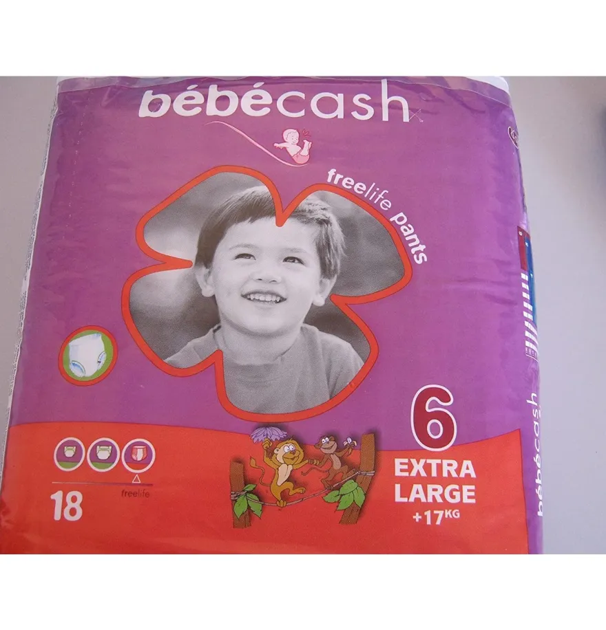 Freelife Bebecash Pañal Infantil Pants (+18 Kg Xl 22 U)