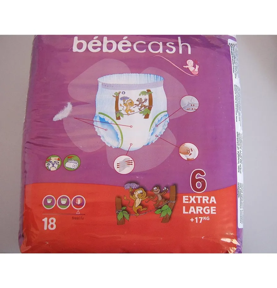 Freelife Bebecash Pañal Infantil Pants (+18 Kg Xl 22 U)
