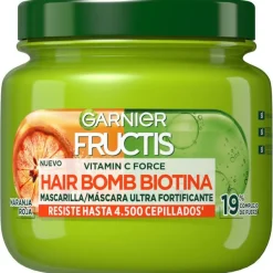 Fructis Vitamin Force Hair Bomb Biotina Mascarilla 320ml - Garnier