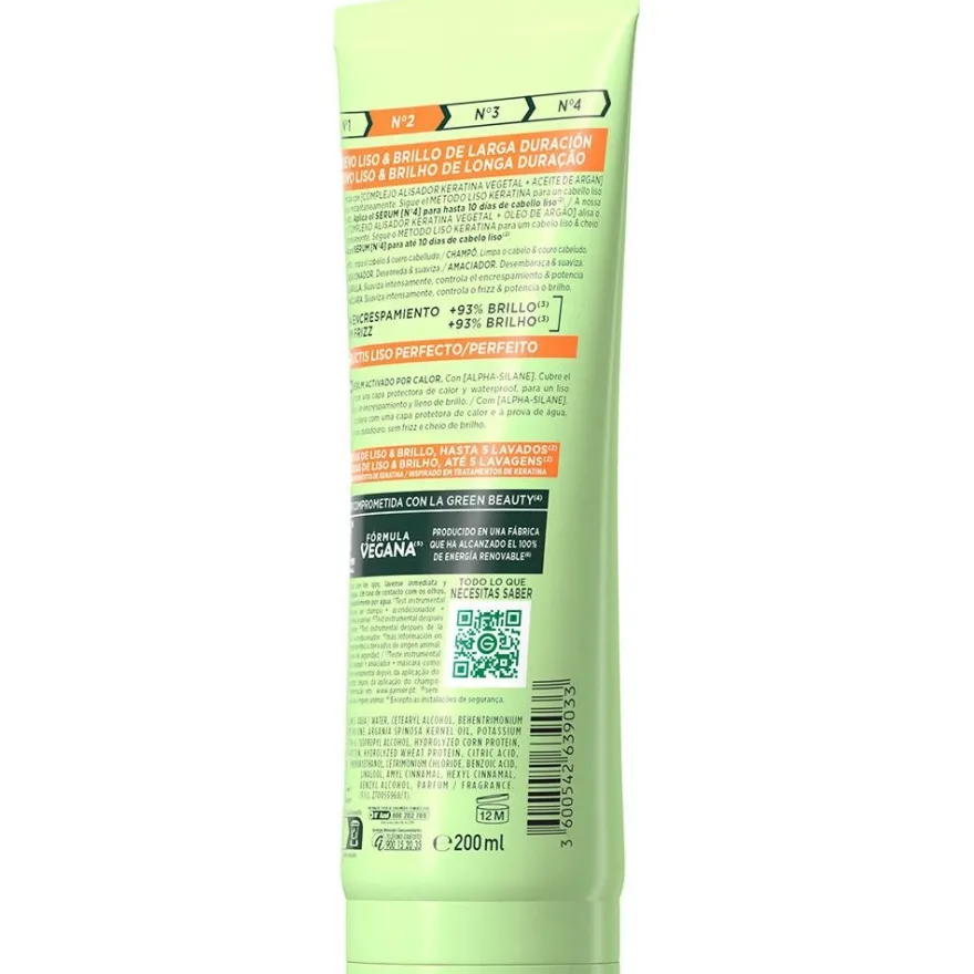 Frutics Nº2 Acondicionador Liso Keratina 200 Ml