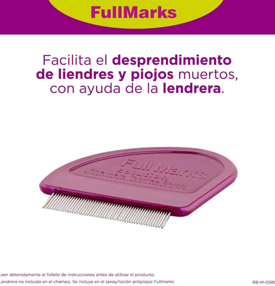 Fullmarks Champú Post - Tratamiento Pediculicida (1 Envase 150 ml) - Reckitt Benckiser