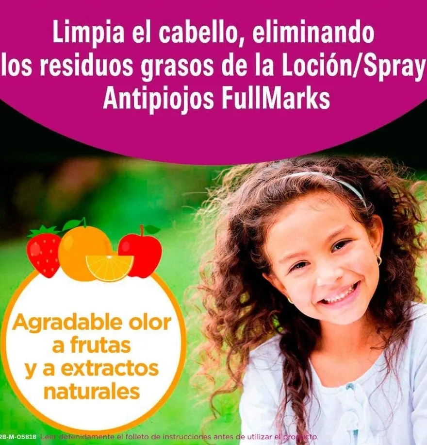 Fullmarks Champú Post - Tratamiento Pediculicida (1 Envase 150 ml) - Reckitt Benckiser