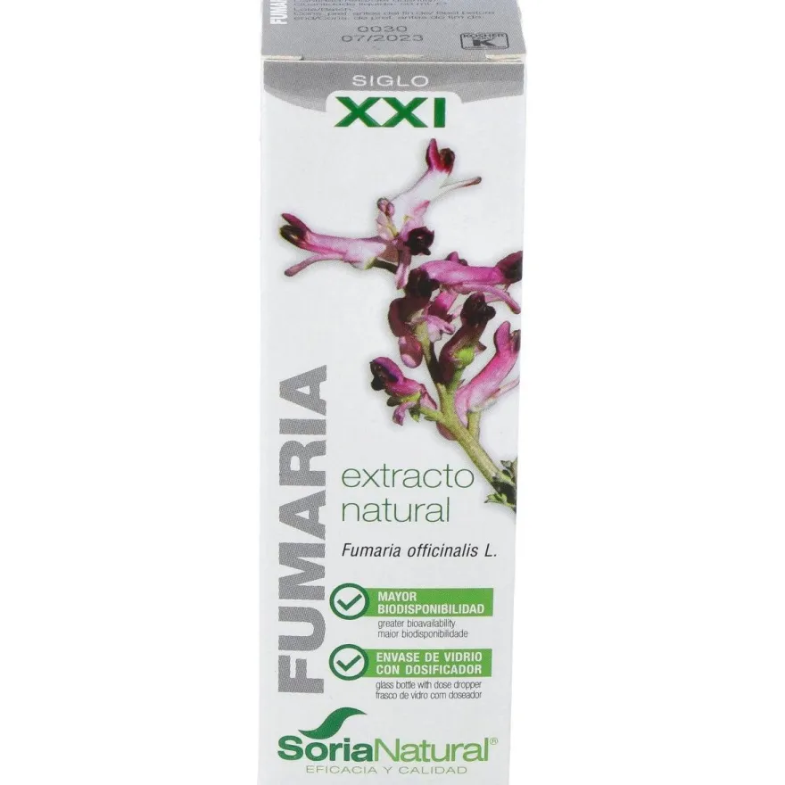 Fumaria Extracto 50ml - Soria Natural