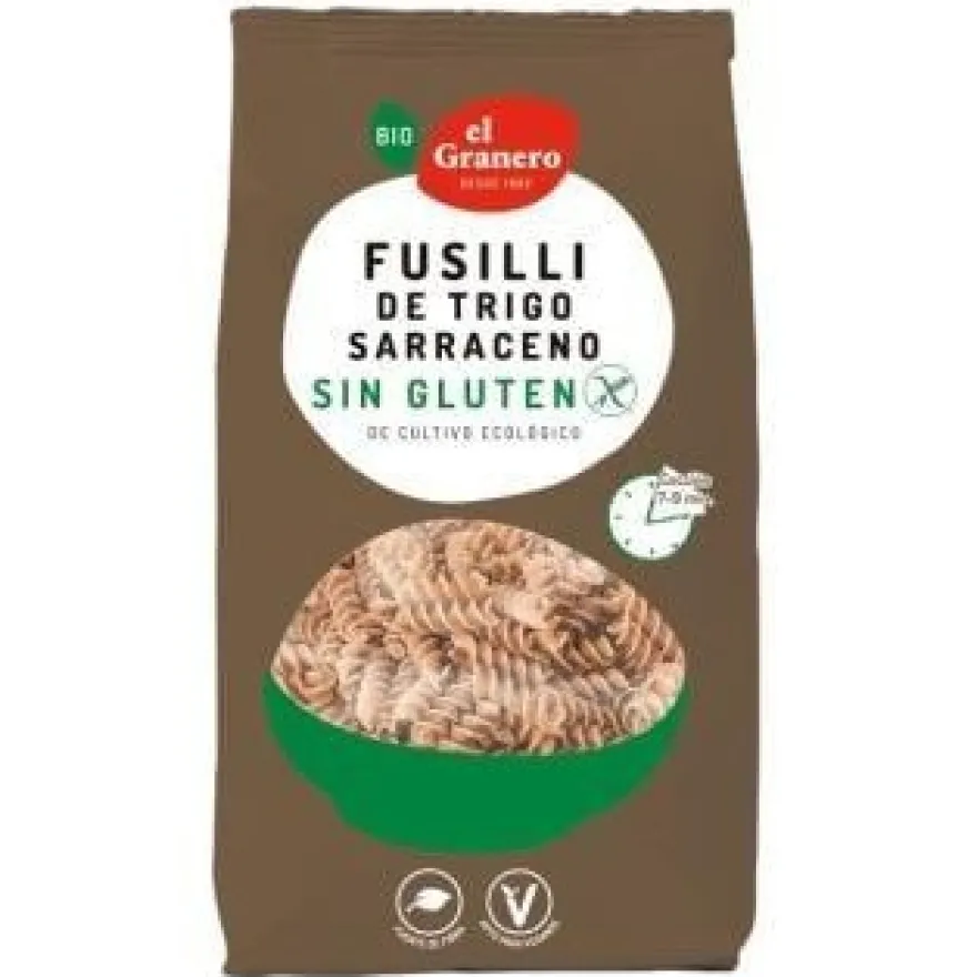 Fusilli Trigo Sarraceno S/g 500g - El Granero