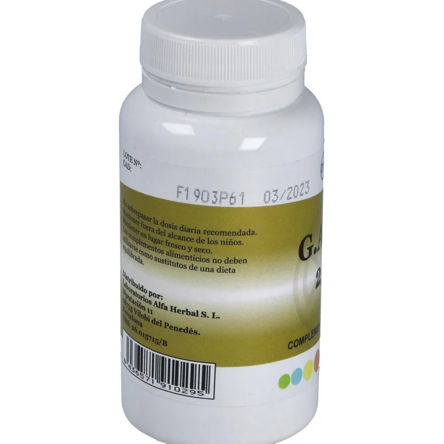 Gaba 250Mg. 120Cap.