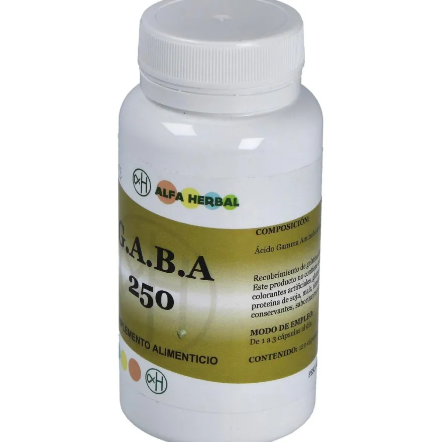 Gaba 250Mg. 120Cap.