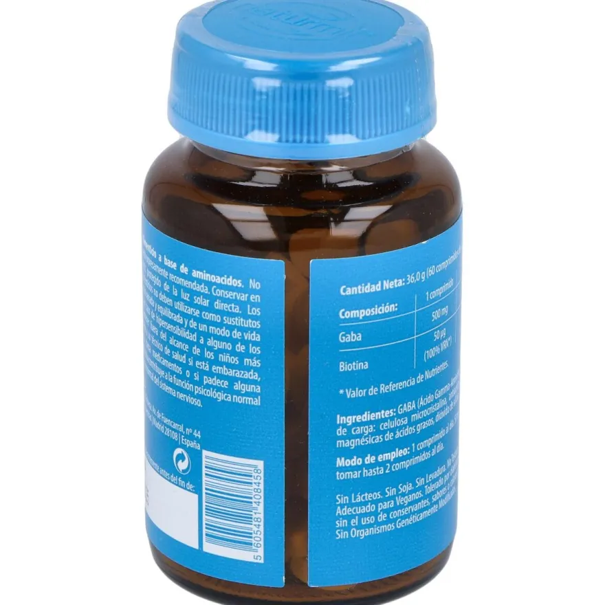 Gaba 500Mg. Con Biotina 60Comp. 2
