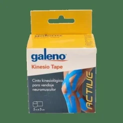 Galeno Kinesio Tape Color Azul 5mx5cm - Otras Marcas