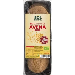 Galleta Avena Endulzada Dátiles Bio 170g - Solnatural