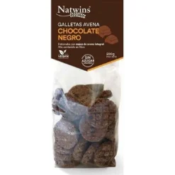 Galletas de Avena Chocolate Negro Bio 200g - Natwins