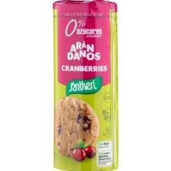 Galletas Digestive Arandanos 0% Azucares 190gr - Santiveri
