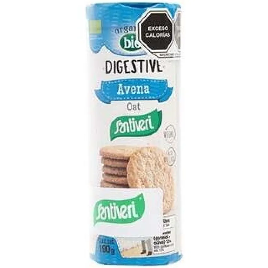 Galletas Digestive Avena Bio 190g - Santiveri
