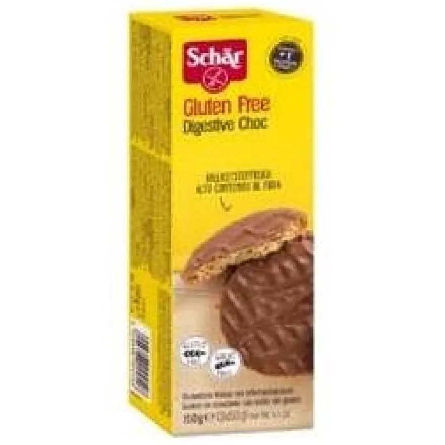 Galletas Digestive Choco 150gr. Sg - Schar