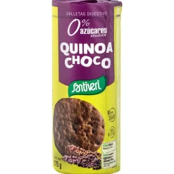 Galletas Digestive Quinoa Choco 0% Azucares 175gr - Santiveri