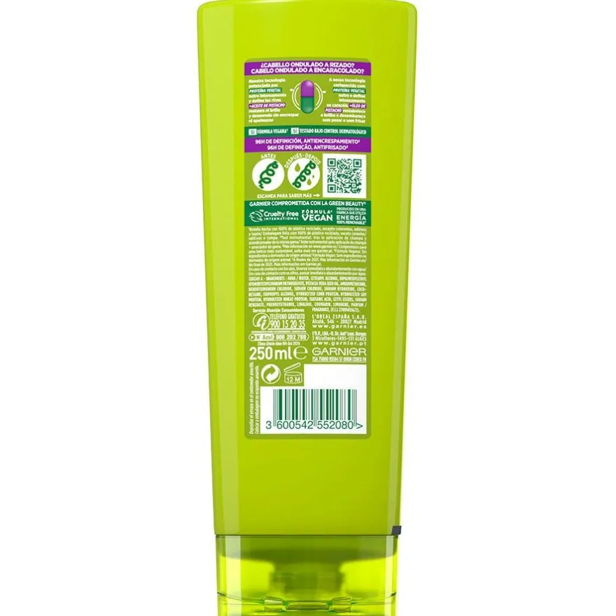 Garnier Fructis Acondicionador Nutri Rizos 300Ml