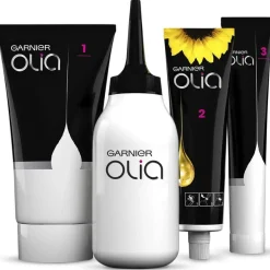 Garnier Olia Coloración Permanente N°6.3 Rubio Oscuro Dorado 4Uds