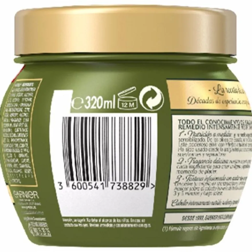 Garnier Original Remedies Mascarilla Oliva Mitica 300Ml