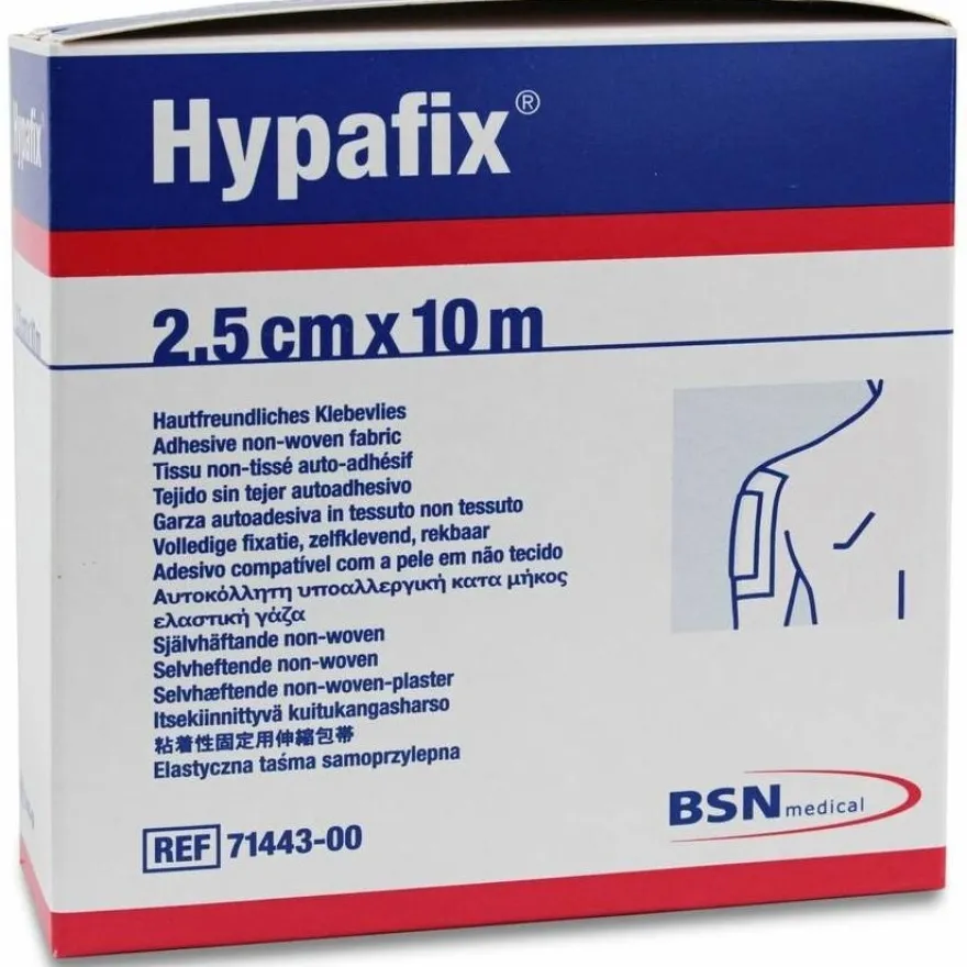 Gasa Adhesiva 2,5 cm X 10 M, 1 Ud - Hypafix