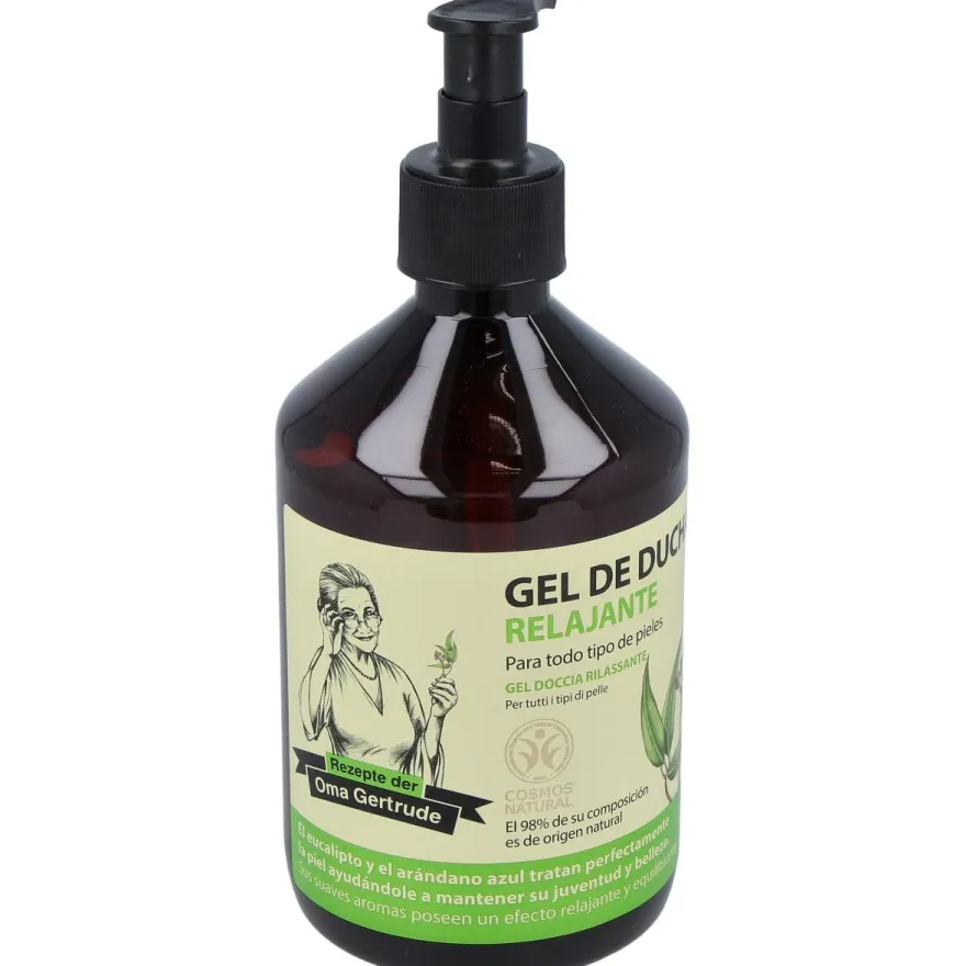 Gel de Ducha Relajante Arandano Azul 6udsx500ml - Oma Gertrude