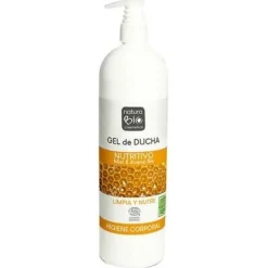 Gel Ducha Nutritivo Miel y Avena Bio 740ml - Naturabio Cosmetics
