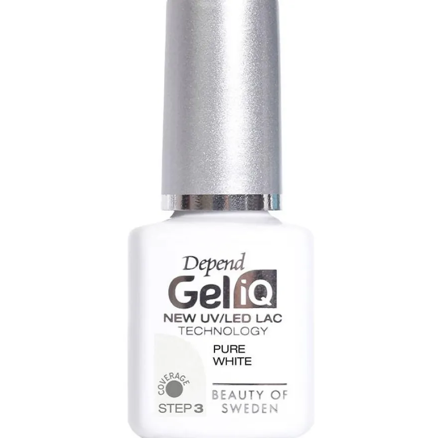 Gel Iq Esmalte de Uñas Step 3 Pure White 5ml - Depend