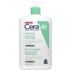 Gel Limpiador Espumoso, 1 L. - CeraVe