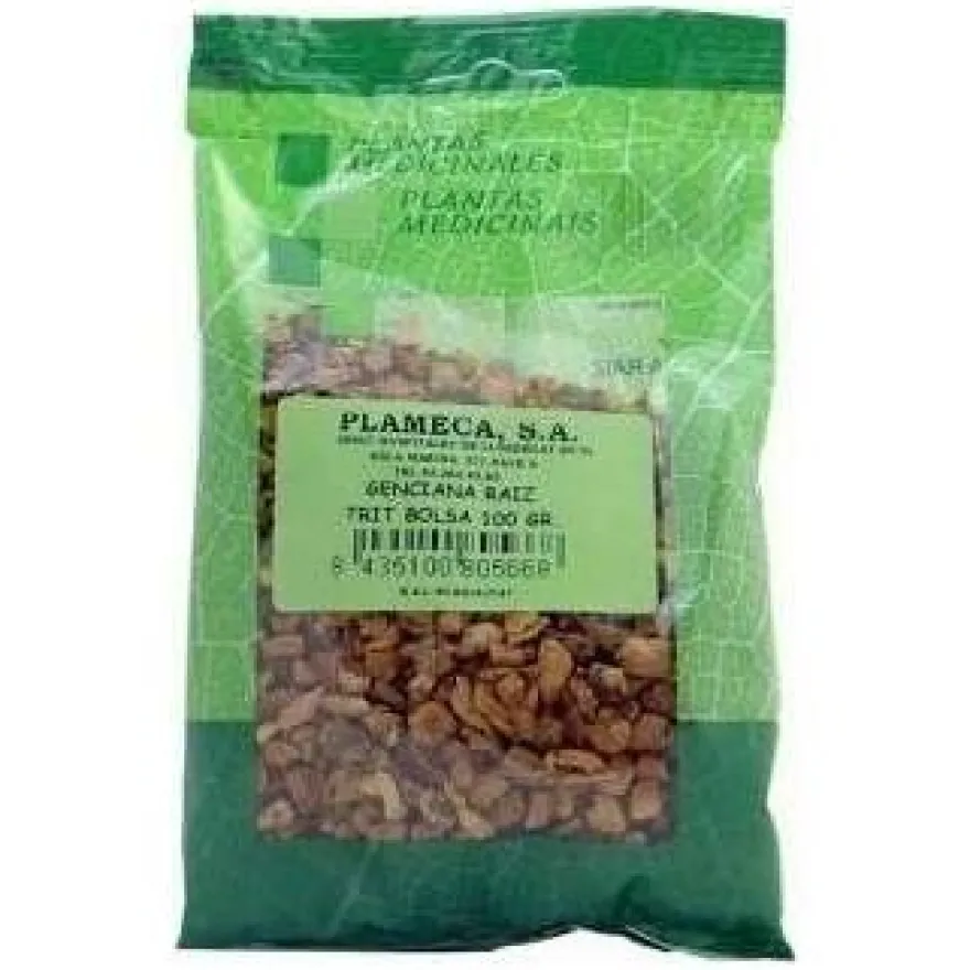Genciana Raiz Triturada Bolsa 100Gr.