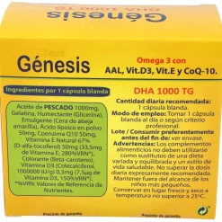 Genesis Dha Tg 1000 Omega 3 120cap. - Zeus