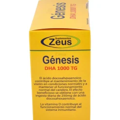 Genesis Dha Tg 1000 Omega 3 120cap. - Zeus