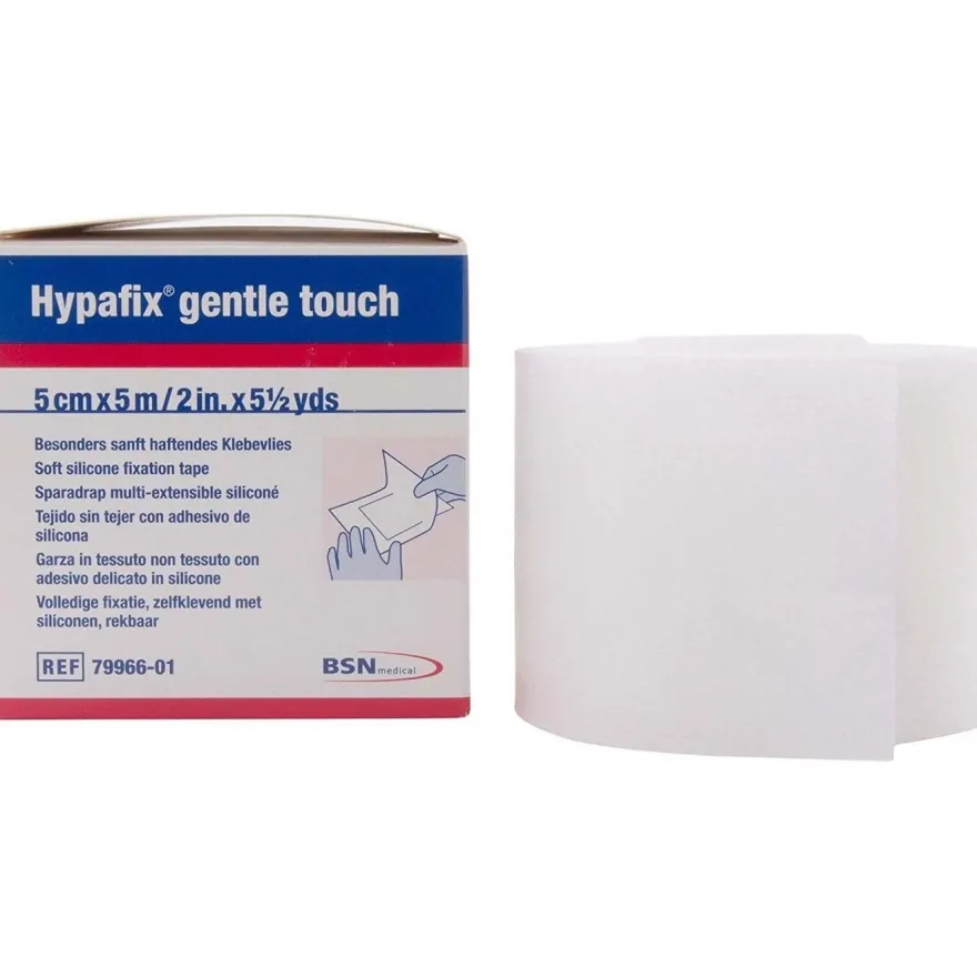 Gentle Touch Banda Elástica Autoadhesiva 5 cm X 5 M, 1 Ud - Hypafix