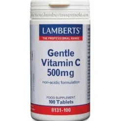 Gentle Vitamina C 500mg 100 Comprimidos - Lamberts