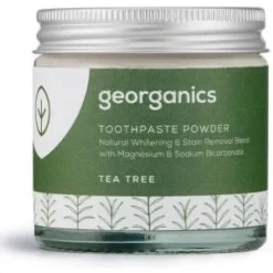 Georganics Dentífrico Mineral Arbol Del Té Polvo 60Ml