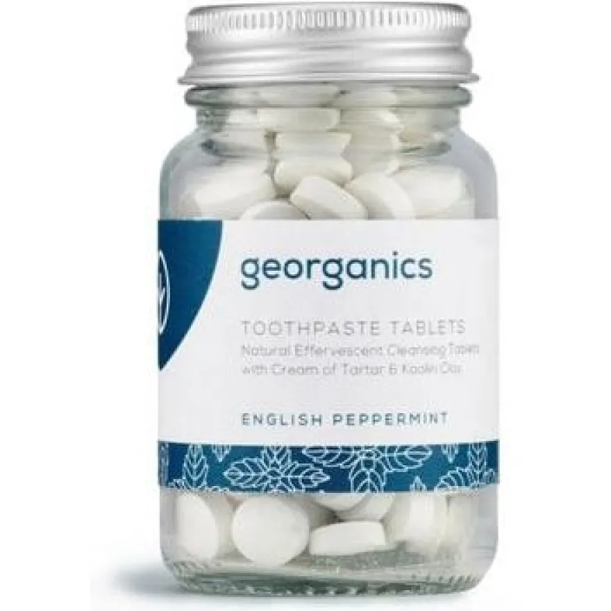 Georganics Toothpaste Tablets English Peppermint 120Comp