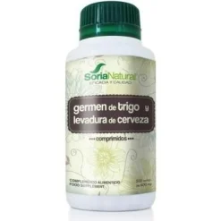 Germen de Trigo + Levadura de Cerveza 500comp - Soria Natural