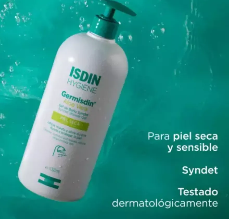 Germisdin Aloe Vera Gel de Baño, 1000 ml. - Isdin