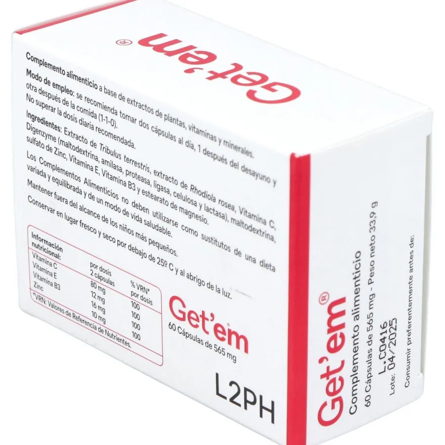Get´Em 50 Comprimidos Recubiertos