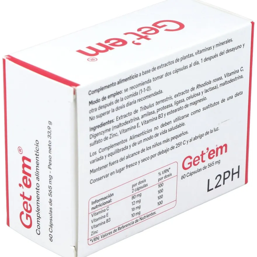 Get´Em 50 Comprimidos Recubiertos