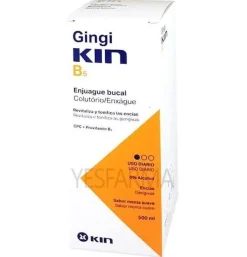 Gingikin Plus Enjuague Bucal (1 Envase 500 ml) - Kin S.a. Laboratorio - Alicia