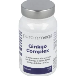 Ginkgo Complex Dha/epa Q10 60perlas - Puro Omega