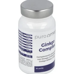Ginkgo Complex Dha/epa Q10 60perlas - Puro Omega