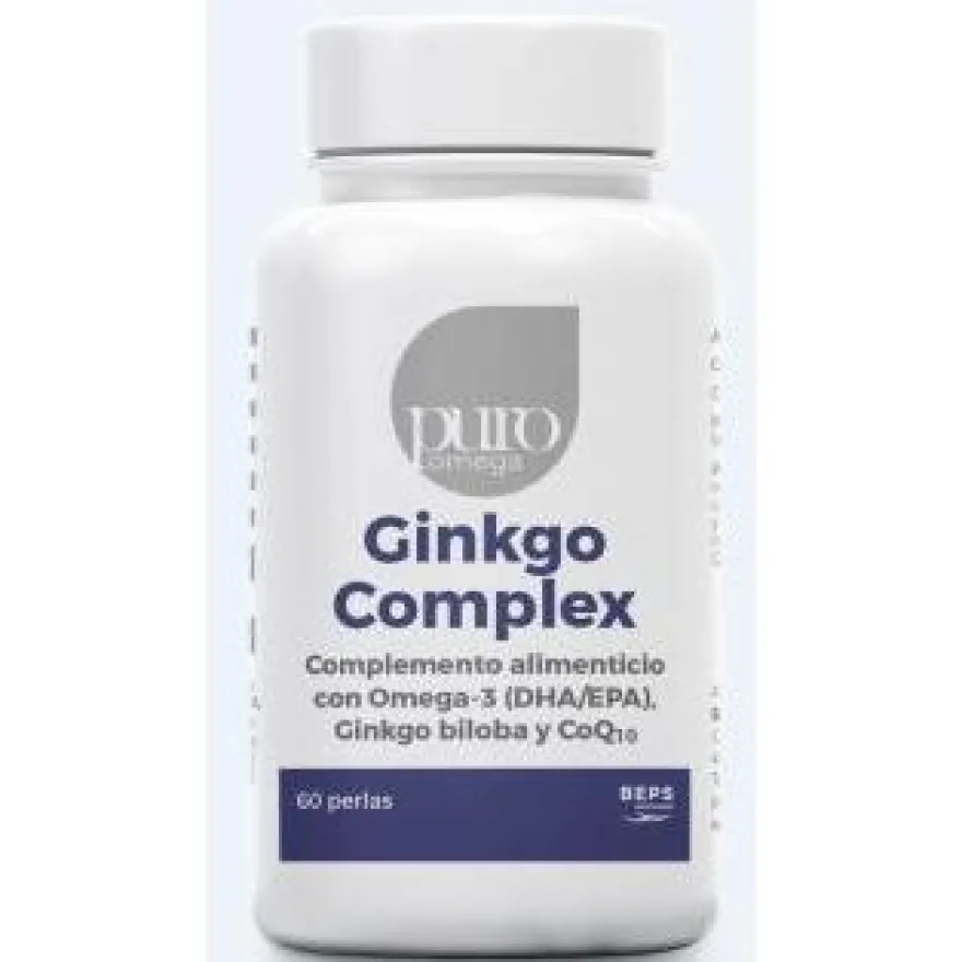 Ginkgo Complex Dha/epa Q10 60perlas - Puro Omega