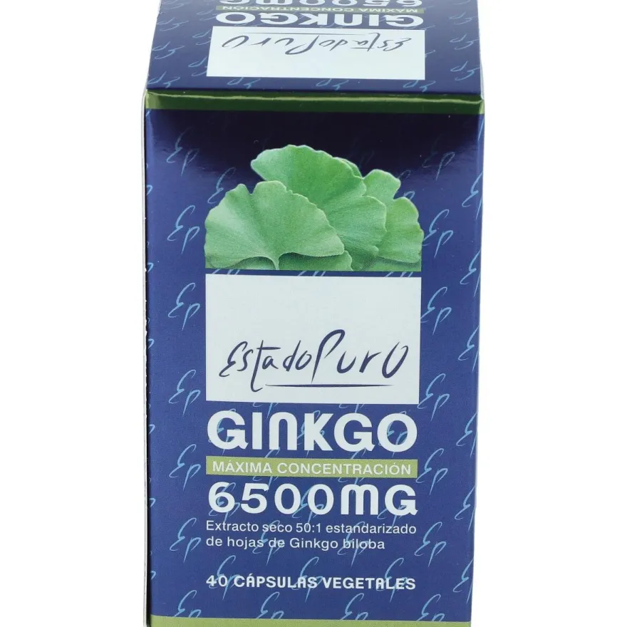 Ginkgo 6500mg. 40cap. Estado Puro - Tongil